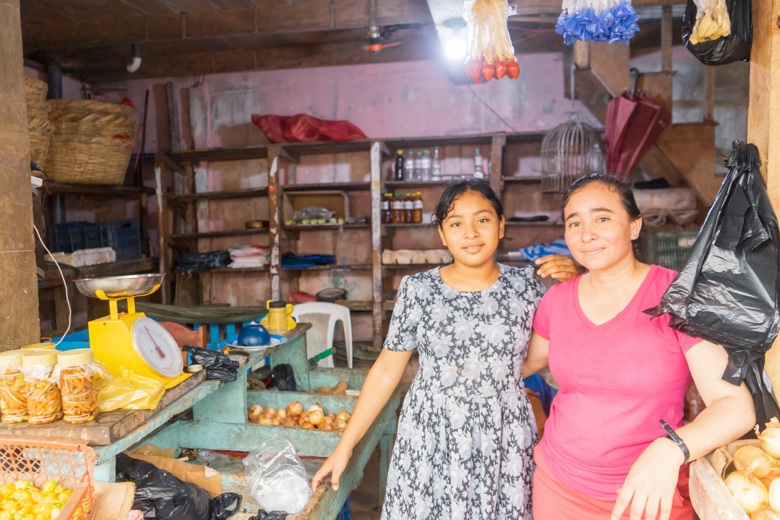 Mother and daughter own a grocery store in Bluedields